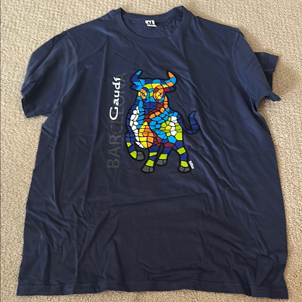 Gaudi Barcelona art tee